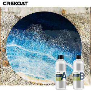 China UV Resistant Liquid Casting Resin Coating For Tabletop Artworks wholesale