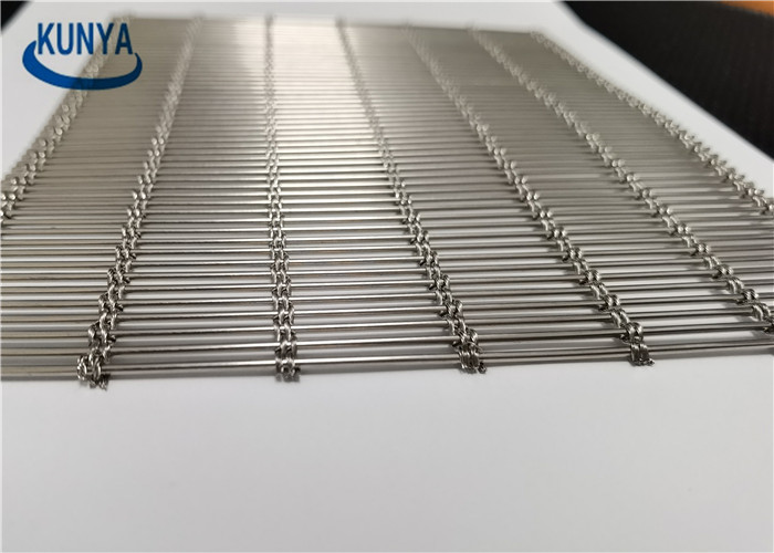 1.0mm Sheets 6m Decorative Wire Mesh Screen Steel Plain Weave