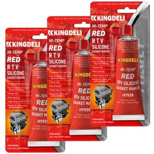 China Red RTV Gasket Maker Silicone Sealant High Temperature Resistant 85g wholesale