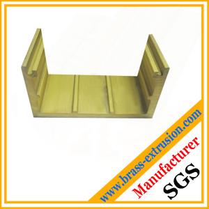 China copper alloy extrusion profile section decoration material wholesale