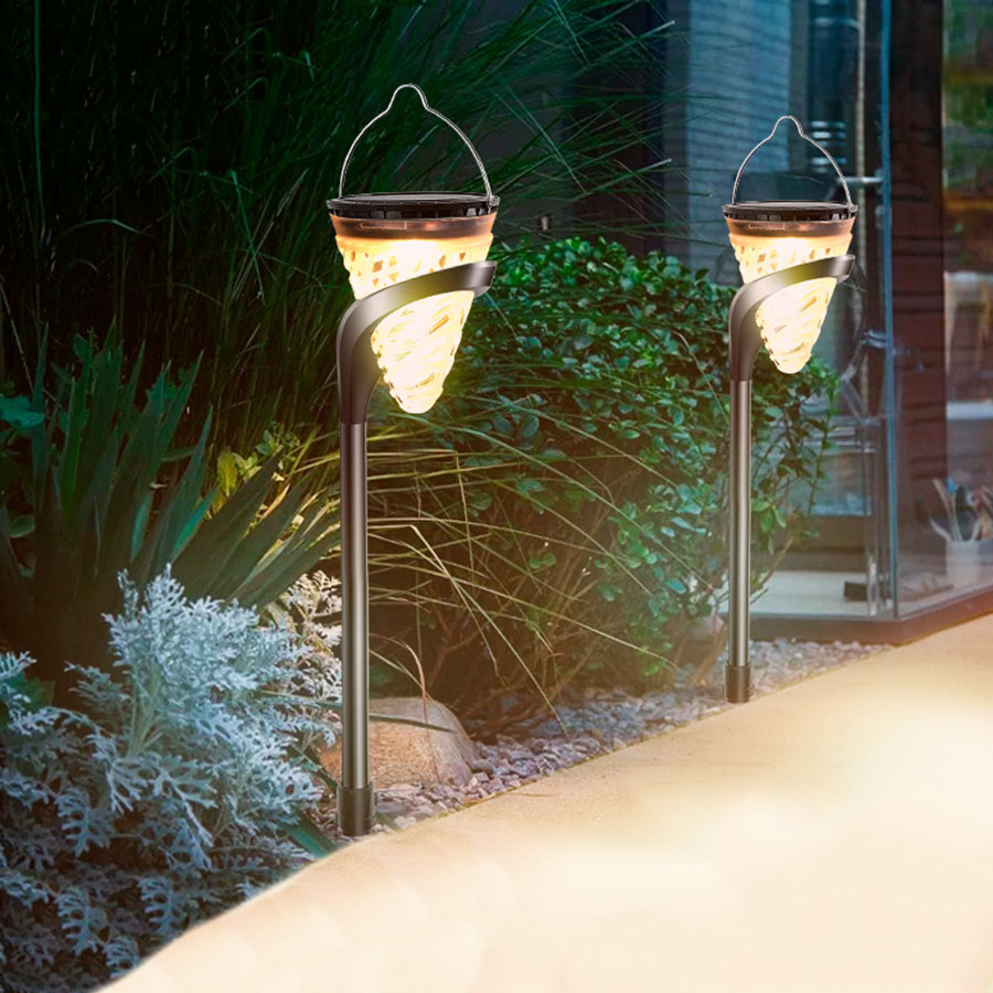 Solar Flower Garden Light Landscape Solar Lawn Light Outdoor Waterproof Solar Lantern