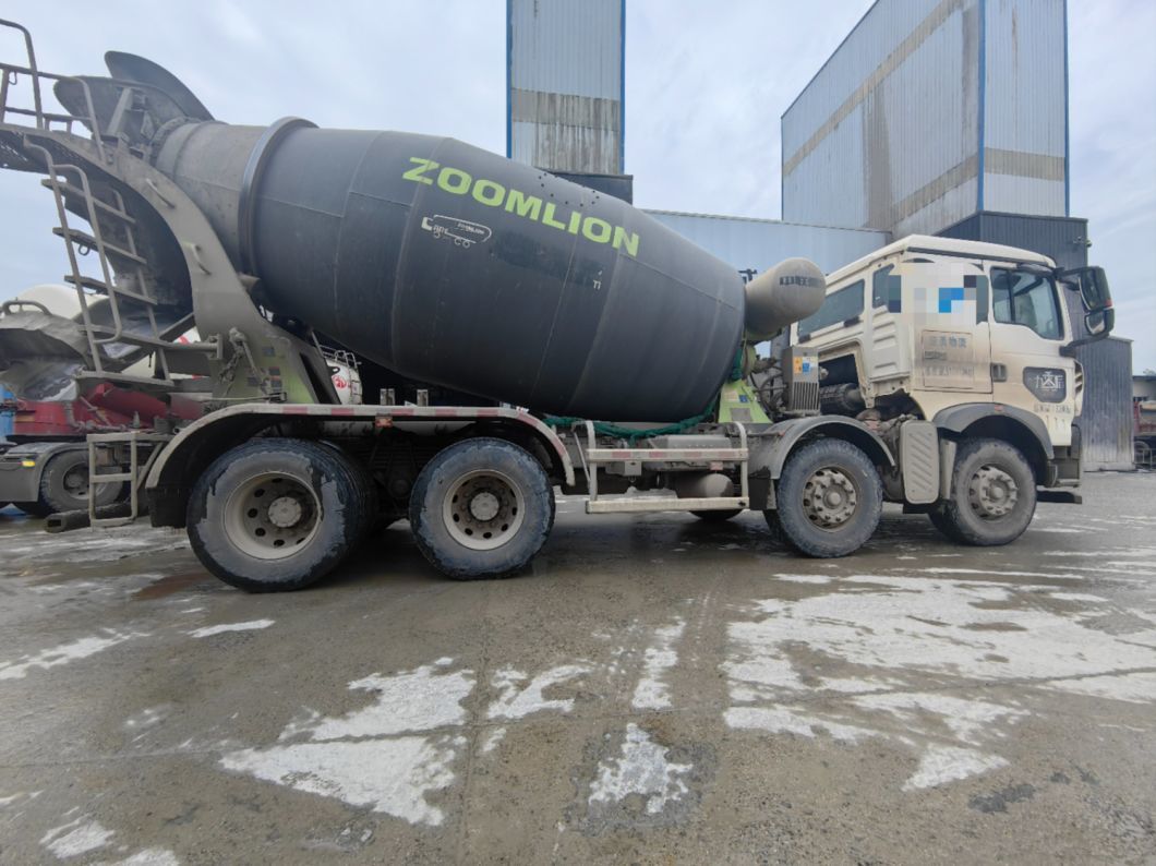 2021 Zoomlion Concrete Mixer Truck 12cbm Concrete Mixing Plant Concrete Batching Plant