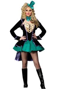 China Alice in Wonderland Costumes wholesale Delightful Mad Hatter Womens Costume wholesale