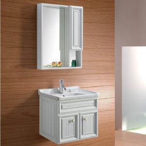 China Modern Alunimun Bathroom Vanity/ all aluminum bathroom cabinet/Mirror Cabinet /DB-8113 600X460mm wholesale