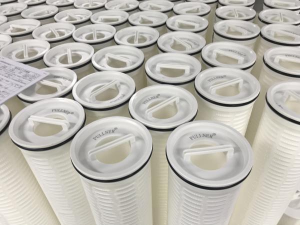 Quality Nominal Rating High Flow Filter Cartridge PP Pleated Cartridge Filter For Industrial Water Desalination Plant for sale