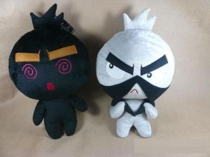 China Stuffed Plush Toys Cartoon Character B-GO in jWhite/Black wholesale