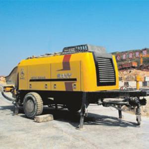 China 1420 Mm Used Concrete Trailer Pumps , City Concrete Pump 450L on sale