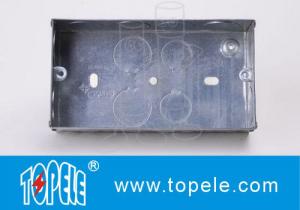 China Galvanized Square Electrical Boxes And Covers For Lighting Fixture wholesale