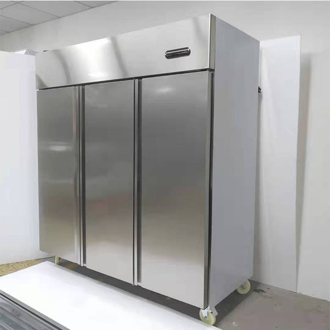 ODM R134A Commercial Stainless Steel Refrigerator Freezer