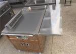 Electric / Gas Heating Teppanyaki Grill Table for Restaurant Hotel