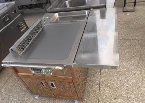 China Electric / Gas Heating Teppanyaki Grill Table for Restaurant Hotel wholesale