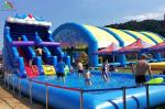Kids Water Park Outdoor Playground Water Playground Equipment Water Slide Play