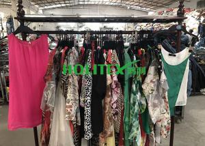 China Used Summer Clothes Silk Blouse , Second Hand Branded Clothes For Cambodia wholesale
