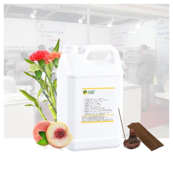 Peach Fruit Incense Fragrance Oil Concentrated Custom Fragrance Oil For Incense