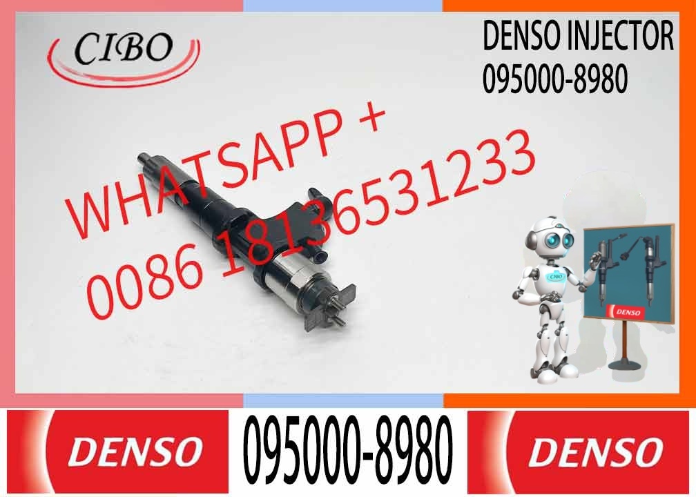 Genuine Injector Assy 095000-8980 095000-8981 095000-8982 Diesel Nozzle Assembly Common Rail Injector8-98167556-0/1/2