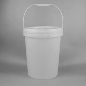 China Clear 20L 5 Gallon Plastic Containers With Gasket wholesale
