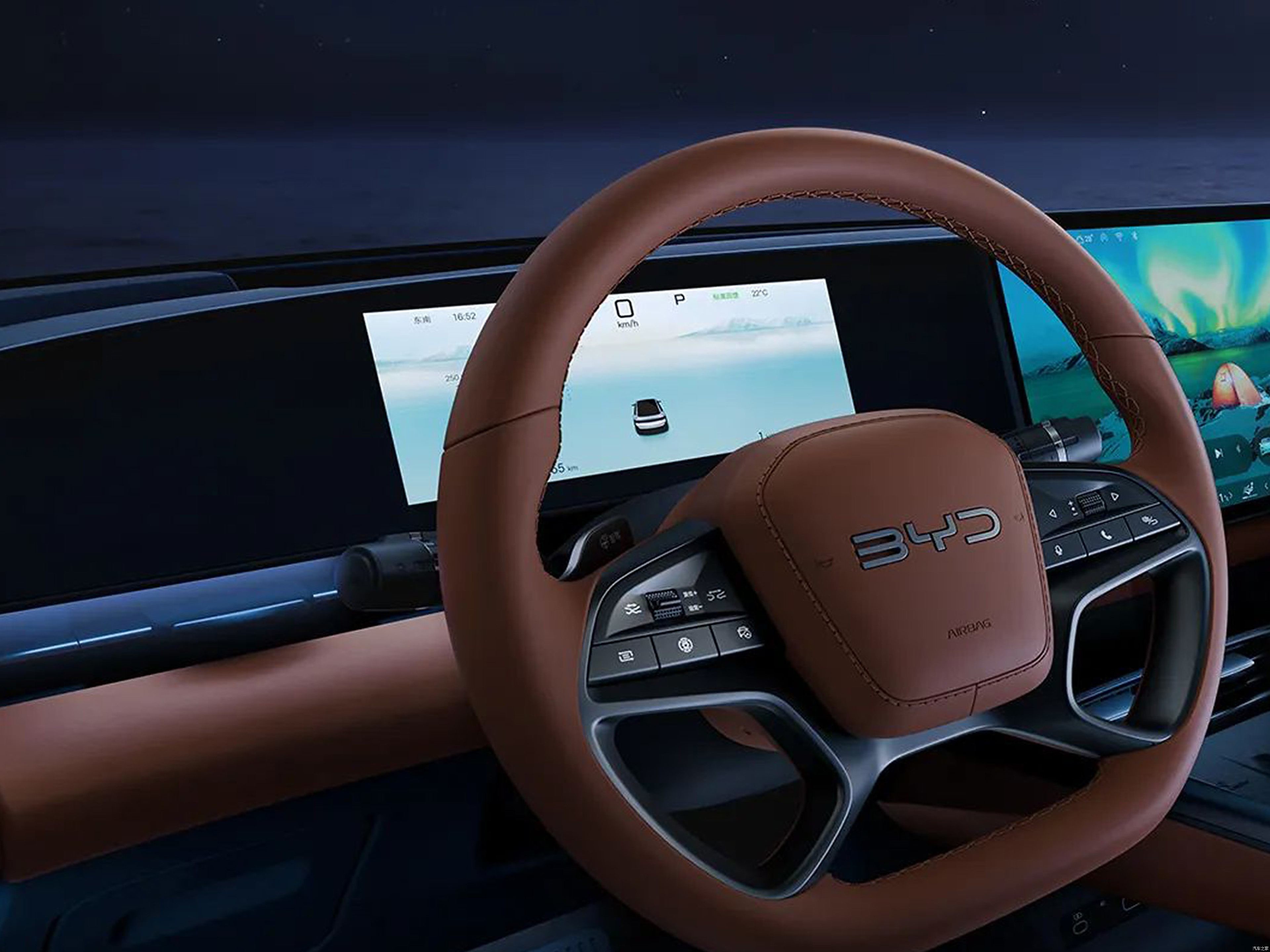BYD 2025 Seal, a pure electric sedan with a range of up to 650km, a new intelligent driving system and the best value for money mid-sized electric