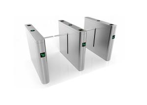 China Facial Recognition ESD Entrance Drop Arm Turnstile 30person/min wholesale