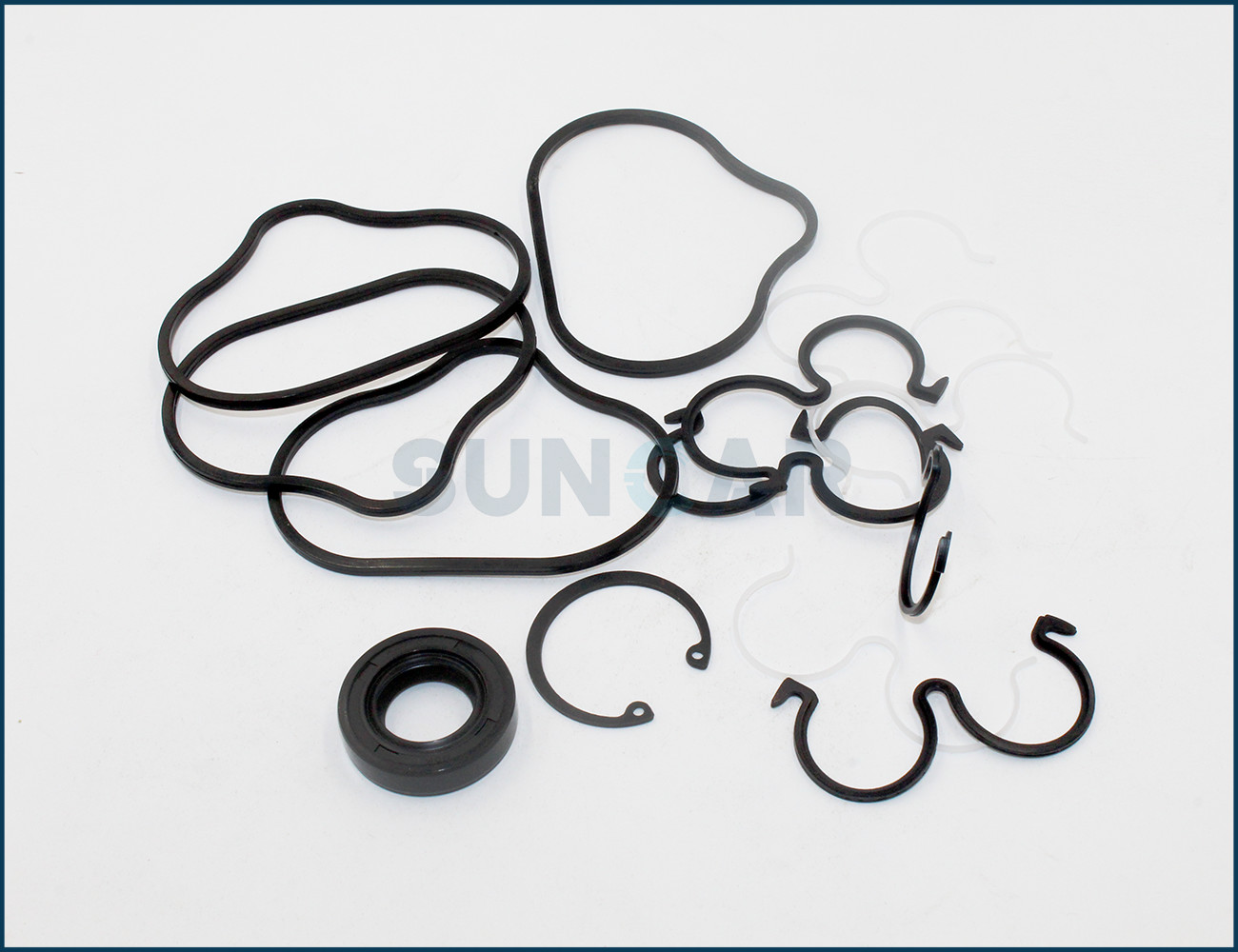 401107-00613 40110700613 Gear Pump Seal Kit Fits DOOSAN Wheel Excavator DX140W DX160W TIER-III