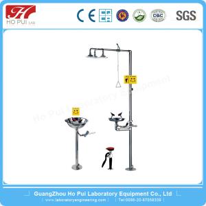 China Double / Three Head Stainless Steel Emergency Shower Station Long Life Span wholesale