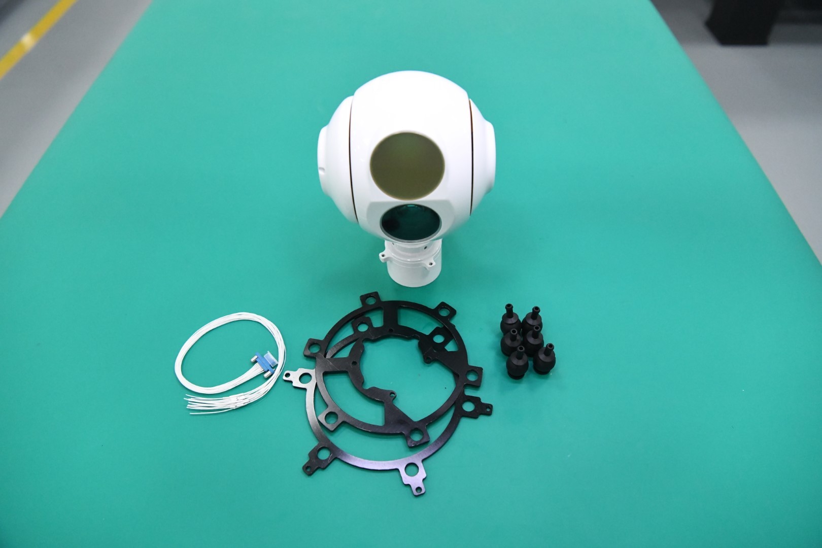 Thermal Imaging Electro Optical Surveillance System UAV Pod With UDP And RTSP Output