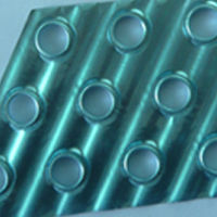 Flat 9.52mm Fin Heat Exchanger For Duct Type Fan Coil