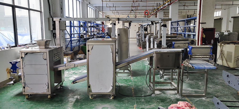 Corrosion Resistant 12 Inch 100g Flat Bread Production Line