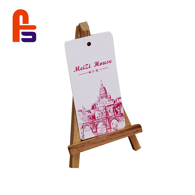 Clothing Labels Customized Size Screen Printing Design Cardboard Gift Tags