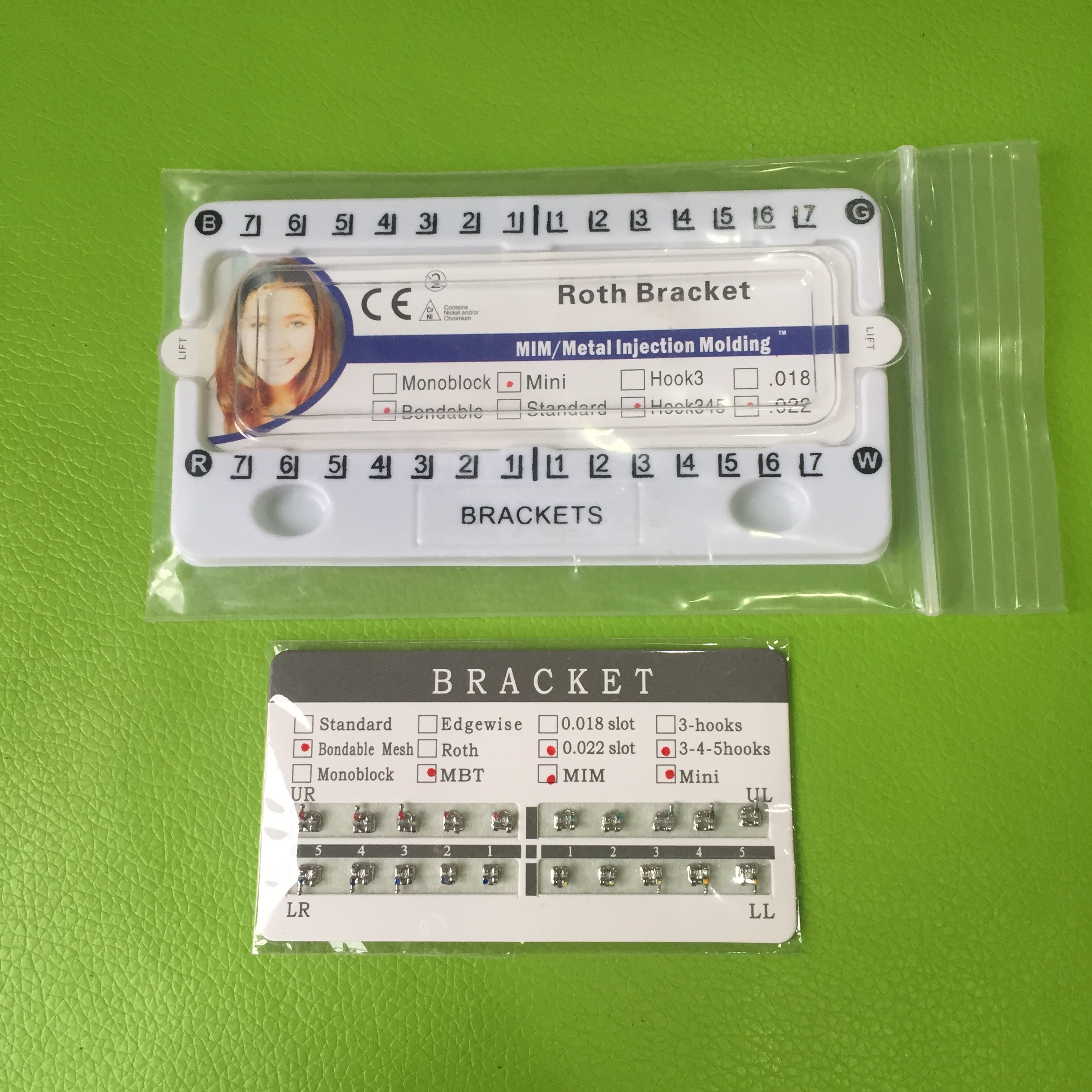 Manual Power Source Bondable Mesh MBT Bracket The Perfect Choice for Dental Treatment Roth