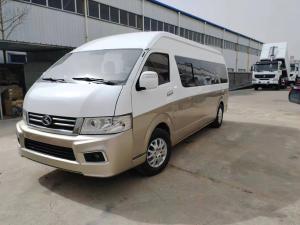 China Cheap Second Hand Minibus 18 Seats Used Kinglong Hiace Bus Front Engine Vehicle TV wholesale