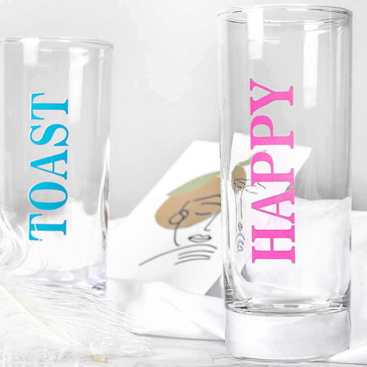 Best Selling Factory Mechanism Soda Lime Highball Cup Decoration Gift Custom Glass