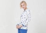 Beautiful Floral Womens Pyjama Sets Home Suit For Adult Customized Size