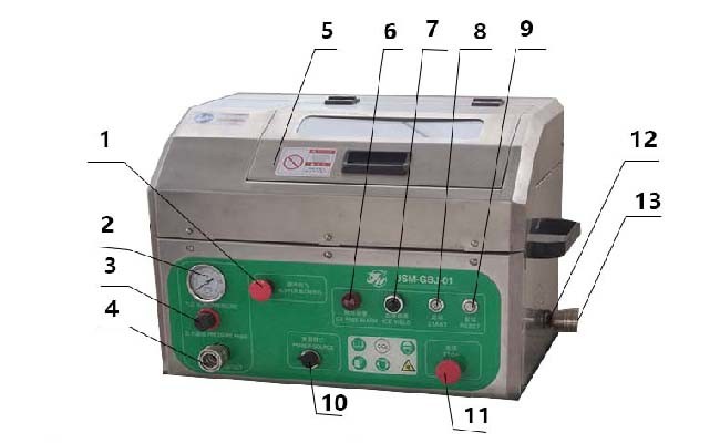 Dry Ice Blasting Machine for Multi-cavity Plastic Injection Mold Cleaning