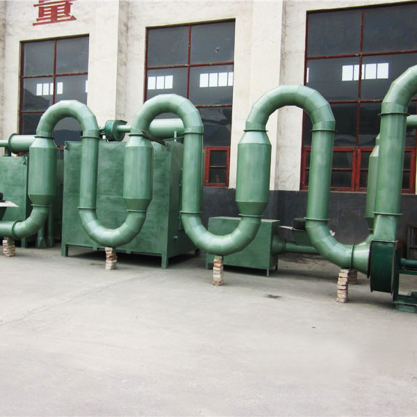 7.5kW Multi Bend Pipe Hot Air Stream wood chip drying systems