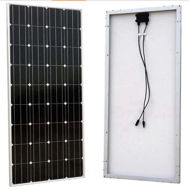 18V 24V 36V 48V Aluminum Glass Solar Panel 100w Rigid Solar Panel High Performance