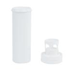 PP Material Customized White Plastic Effervescent Tablet Tube Bottle with