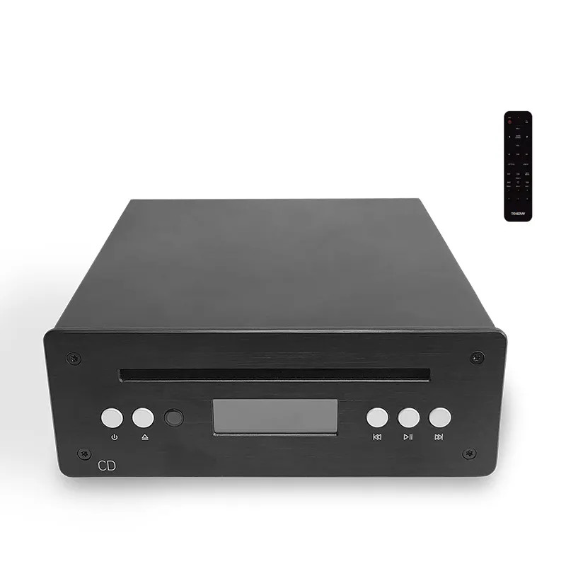 Home Audio Single Disc CD Player Desktp Media Music Player With Optical Line Digital Output