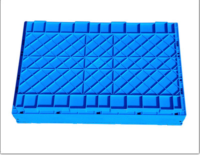 Durable Plastic Collapsible Tote Box Colors Customized 600*400 mm