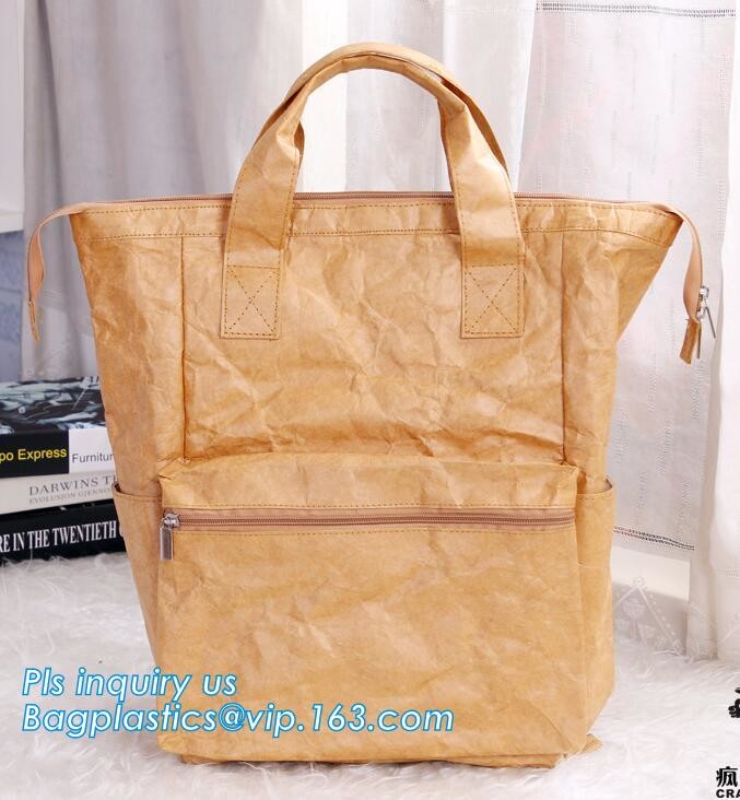 Dupont Tyvek PU coated shopping bag PU coated Tyvek bag PU coated tyvek eco bag,Tote Bag Cotton With Logo Printing Tyvek