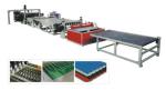 Plastic Extrusion Machine , PVC Wave Board Double Screw Extruder