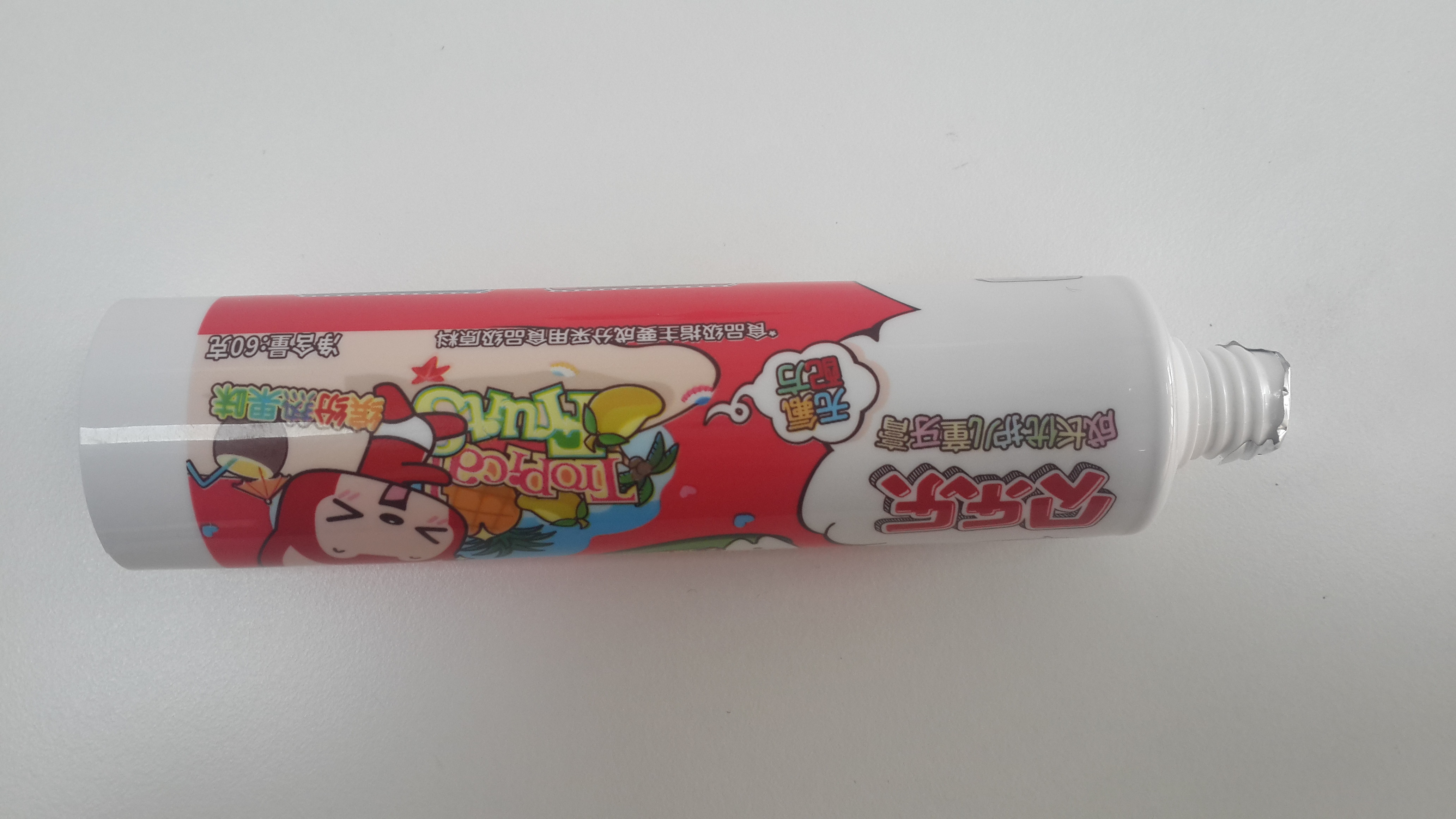 Plastic Children Toothpaste Containers Doctor Cap / Top Sealed Diameter 30