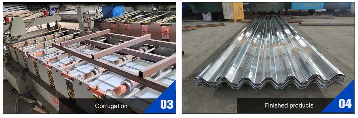 Wall Panles Stainless Steel Corrugated Sheet Plate manufacturer best price supplier production process