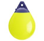 UV Resistance Dock Bumper Ball Inflatable PVC Yellow Mooring Buoys Round Boat