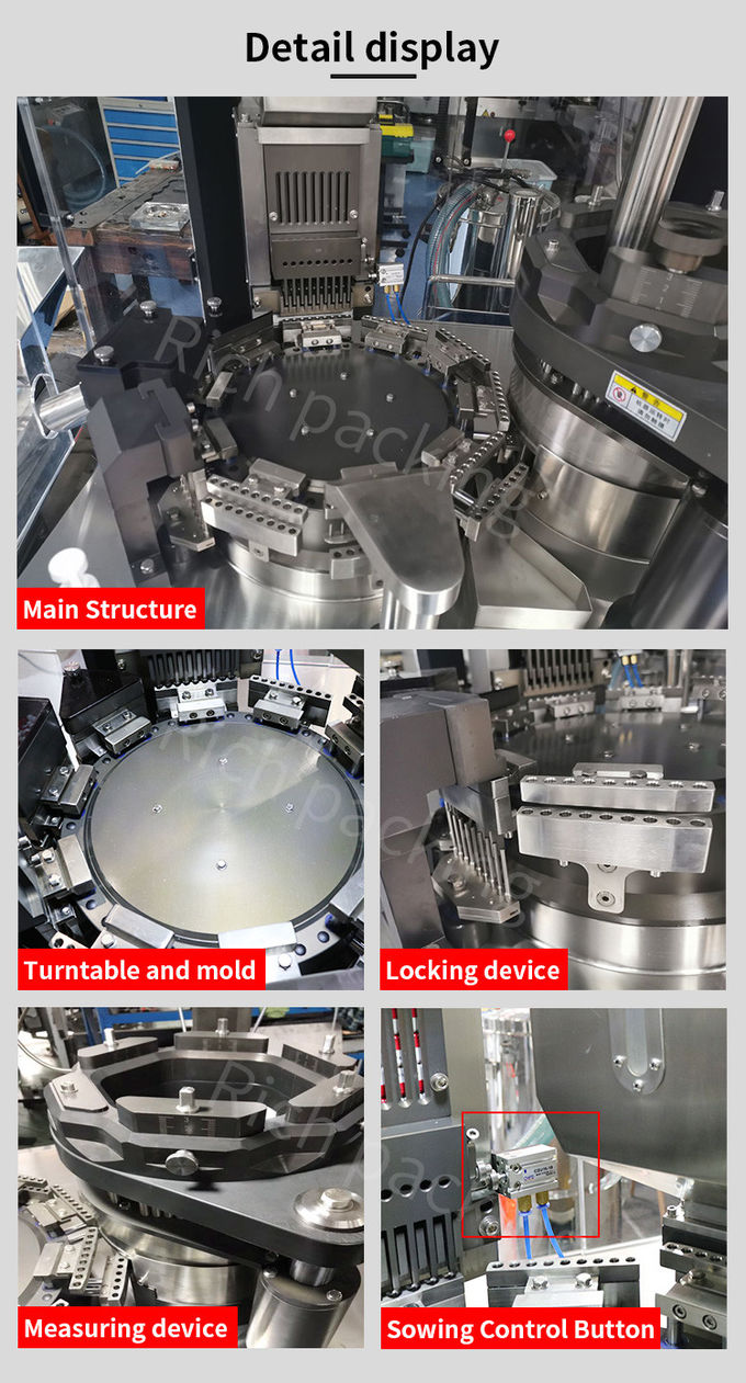 Njp 1500D Automatic Size 0 Gel Capsule Filling Machine / Gelatin Capsule Fill Machine