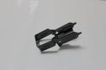 bracket, black painted metal stamped bracket for auto spare parts