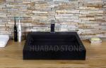 Artisan Black Small Bathroom Sink Depth Customiable Faucet Decor Under Counter