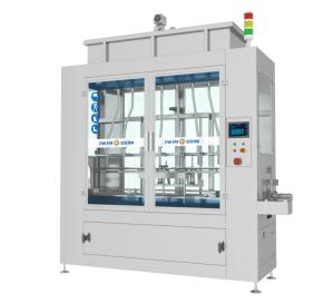 China Corrosive Liquid Chemicals 304 Frame 1-5L Micro Computer Bottle Filling Machine wholesale