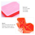 FDA Food Grade Silicone Ice Cube Trays 21.5*11.5*5CM
