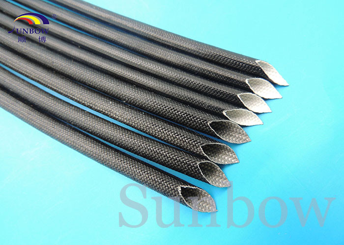 6.0mm Silicone Fiberglass Sleeving , Wiring Harness Proetction fibreglass sleeve