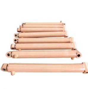 China Mobile Cranes Excavator Hydraulic Cylinder / Adjustable Hydraulic Suspension Cylinder wholesale
